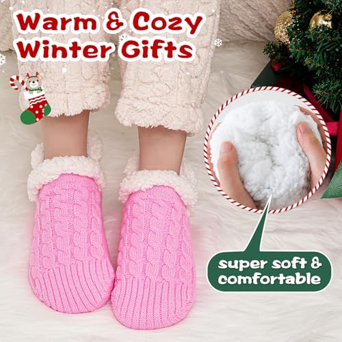 Thumbnail 2 de Niorasen Fluffy Slipper Socks Women Men for UK 4-9