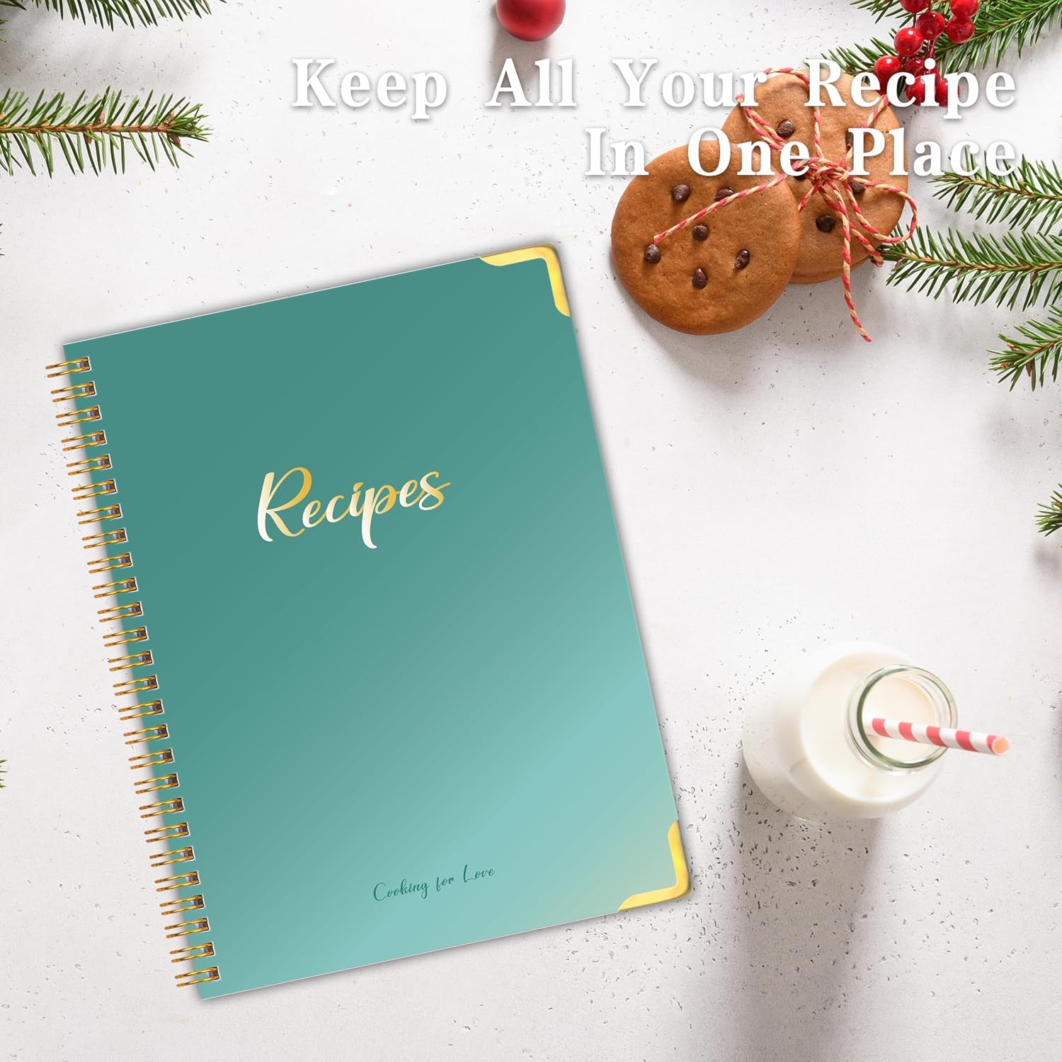 Thumbnail 6 de RUKAR Blank Recipe Book 175 pages