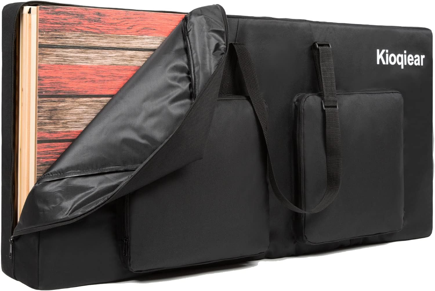 Detalle de Kioqiear Cornhole Carrying Case for 4' x 2' Boards