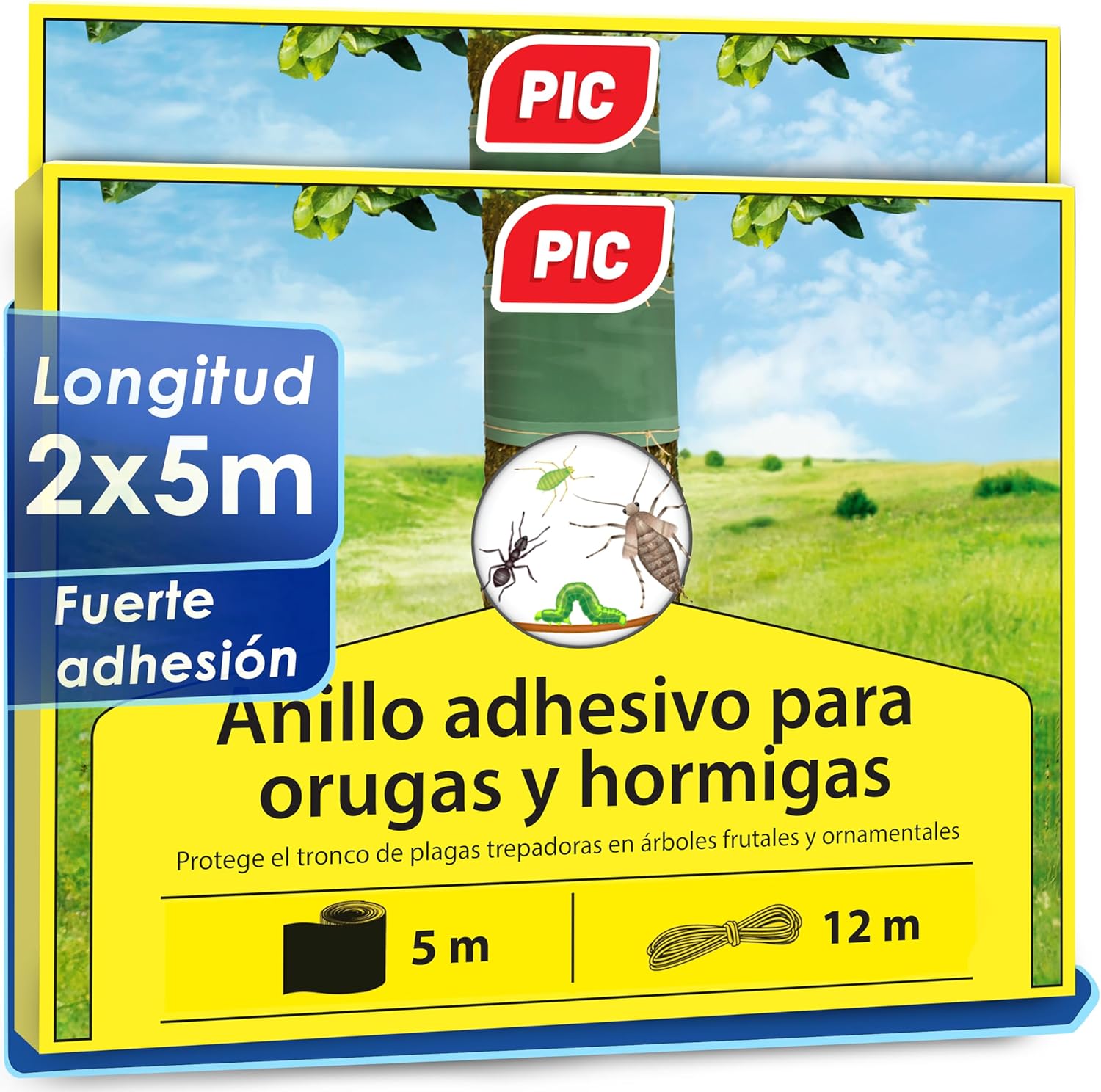 Detalle de PIC Pegamento protector de árbol 10 m