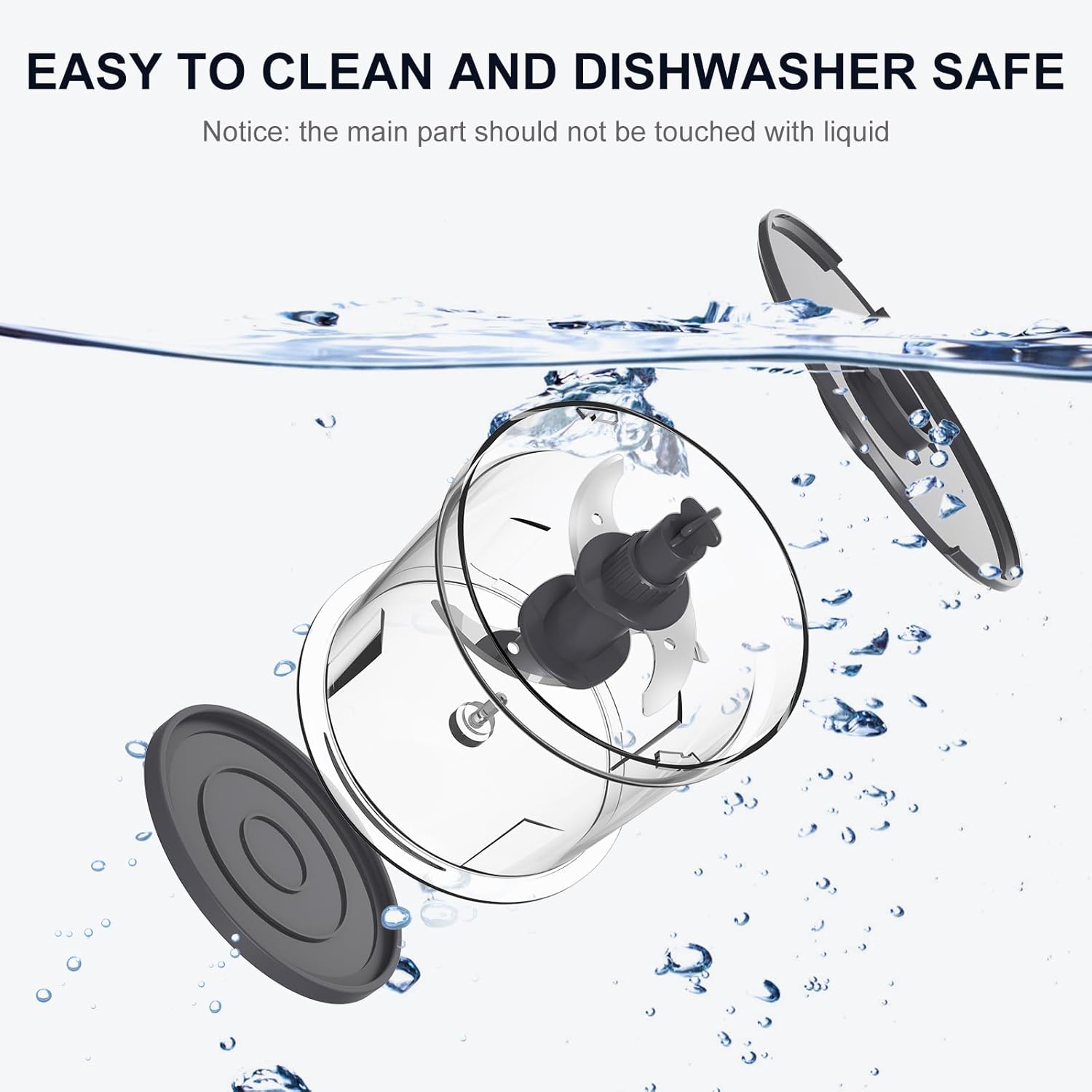 Thumbnail 4 de LINKChef mini chopper food processor 500ml