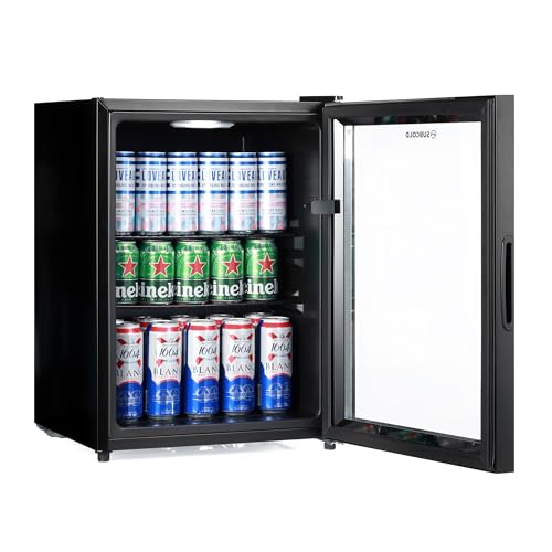 Detalle 2 de Subcold Cave60-G Beer Fridge | 54 Cans, 3–15°C, Glass Door