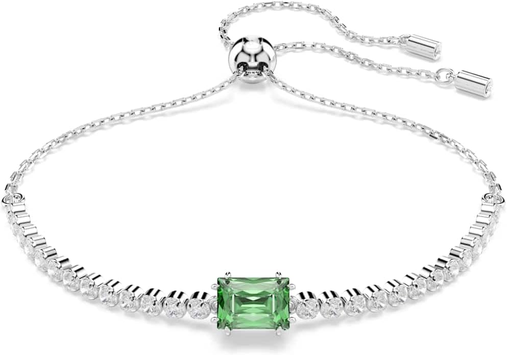 Thumbnail 6 de Swarovski Pulsera Matrix Tennis azul, baño de rodio 💍