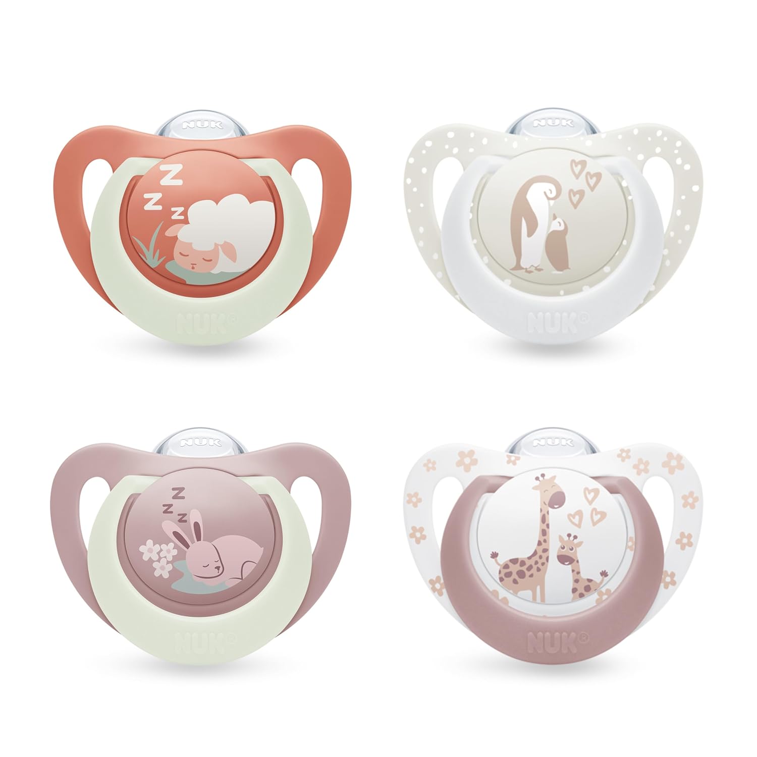 Detalle de NUK First Choice Schnuller 0-6 Monate, 4er Set