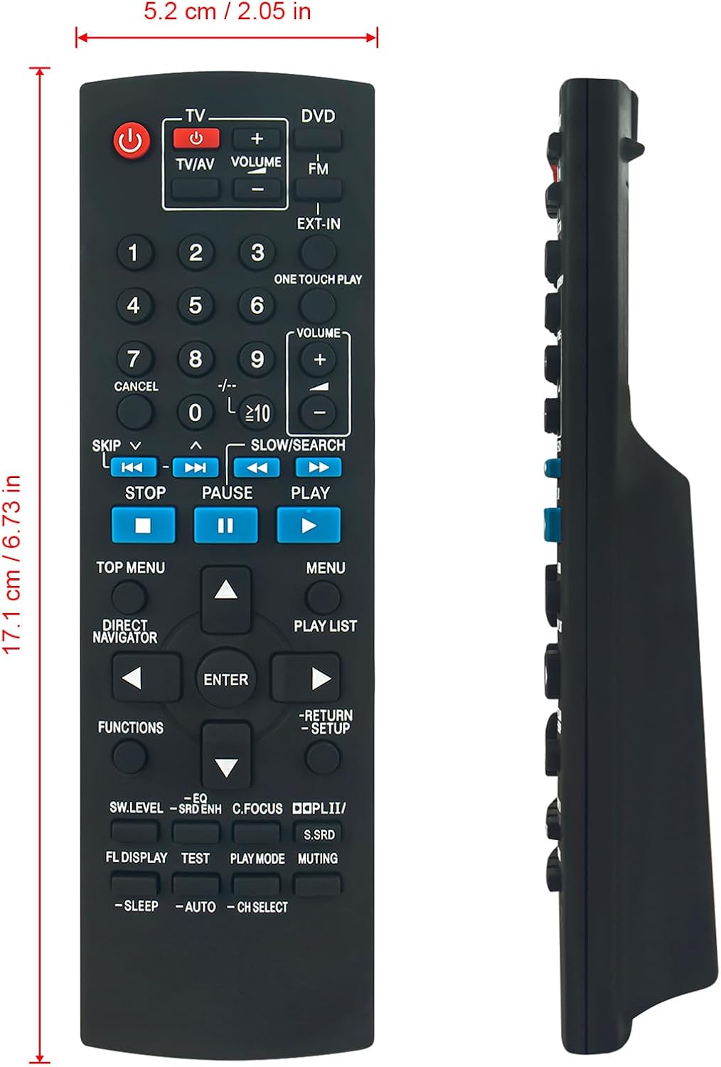 Detalle de N2QAYB000095 VINABTY Replacement Remote for Panasonic Theatre System