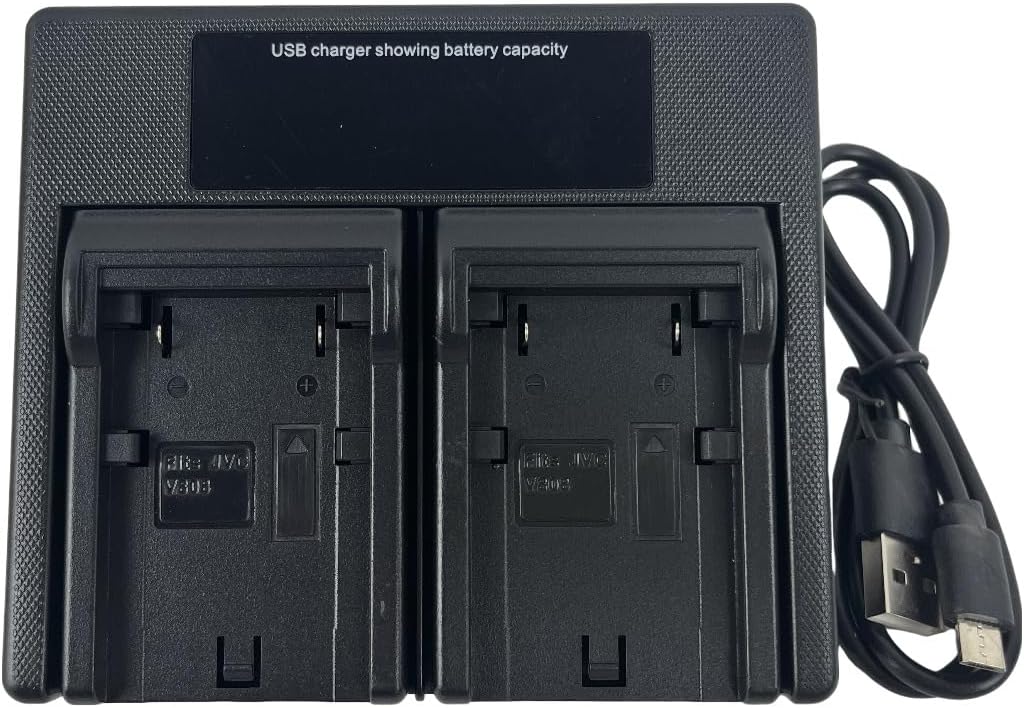 Detalle 2 de USB LED Dual Battery Charger for BN-VF808/BN-VF815/BN-VF823 Series
