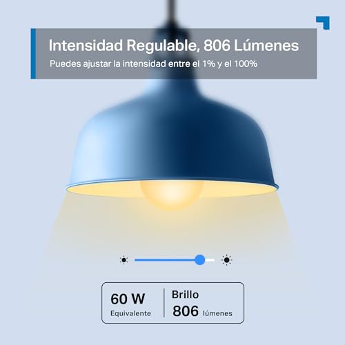 Detalle 2 de Tapo L530EA: bombilla LED WiFi multicolor con control por voz y programación (E27)