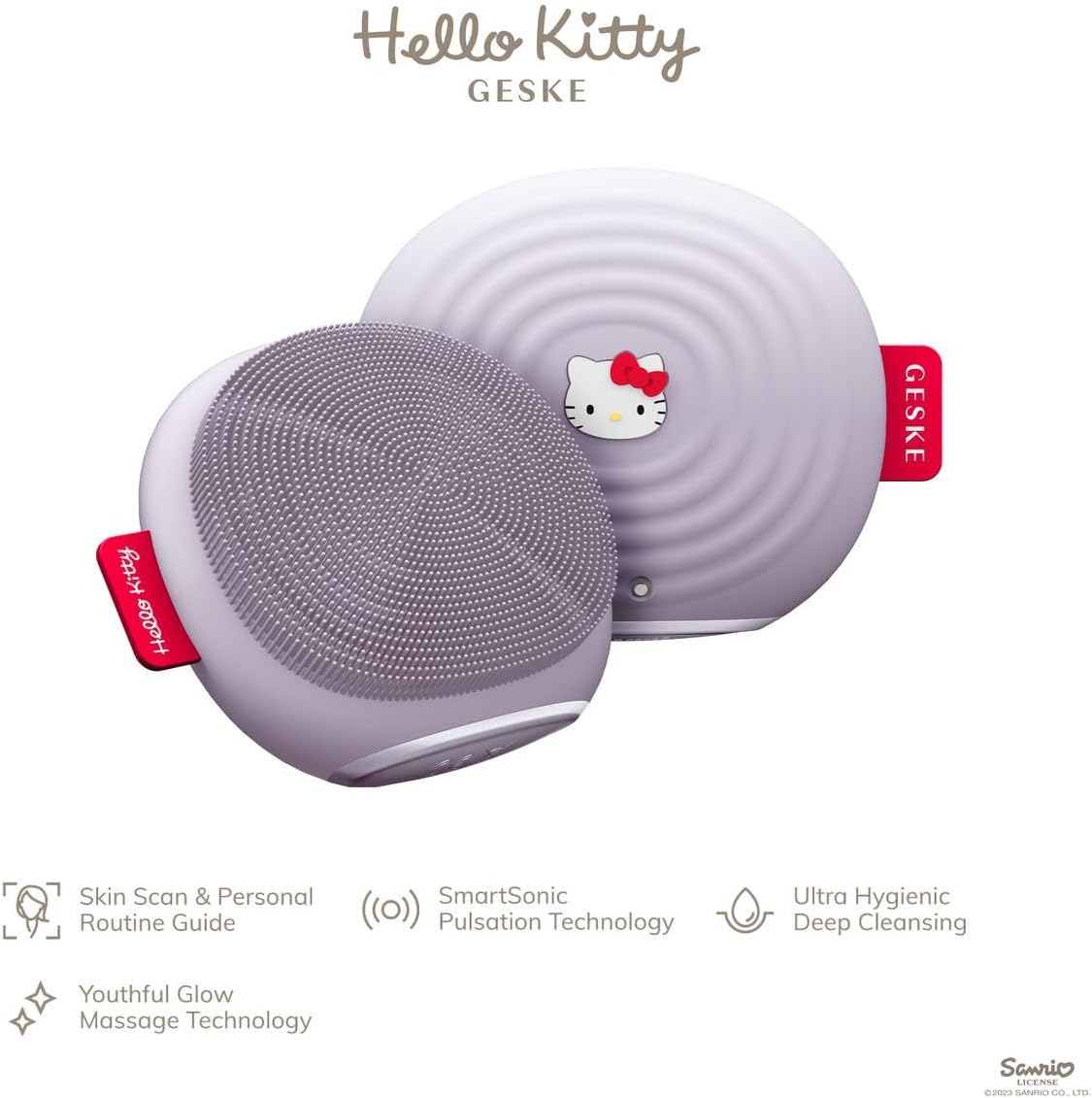 Thumbnail 1 de GESKE x Hello Kitty Brosse faciale sonique SmartAppGuided™ 4 en 1