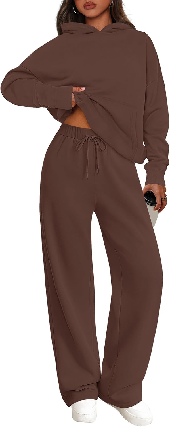 Detalle 2 de PRETTYGARDEN Women's Oversized Hoodie and Sweatpants set
