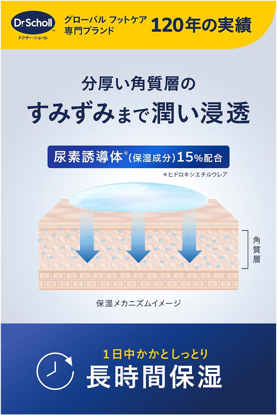 Detalle de ドクター・ショール かかとピーリングマスク+かかと用保湿クリーム 70g
