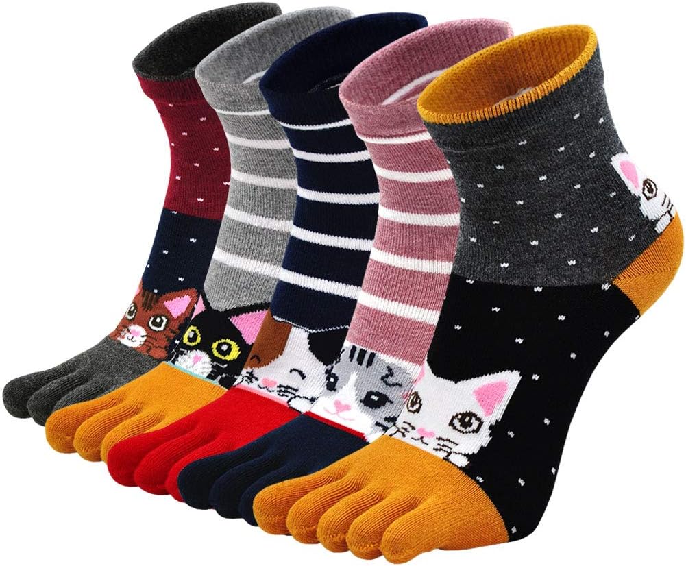 Detalle de Chaussettes à Doigts Femme 5 paires