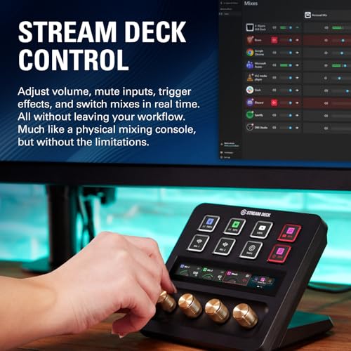 Thumbnail 10 de Elgato Wave XLR MK.2 USB Audio Interface and DSP Mixer