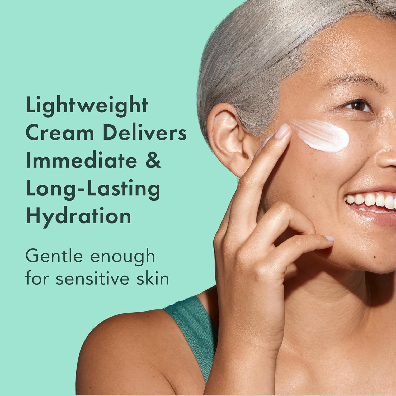 Thumbnail 1 de Rael Face Moisturizer, Miracle Clear Barrier Cream – Lightweight Hydration with Ceramide NP, Succinic Acid & Vitamin B5