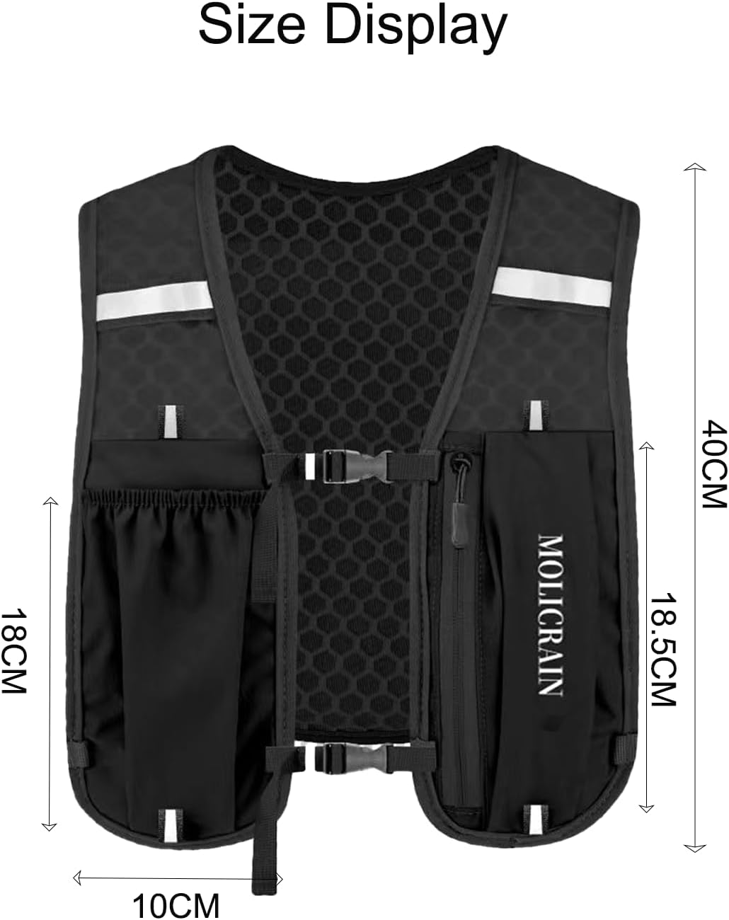 Thumbnail 1 de MOLICRAIN Running Hydration Vest 5L