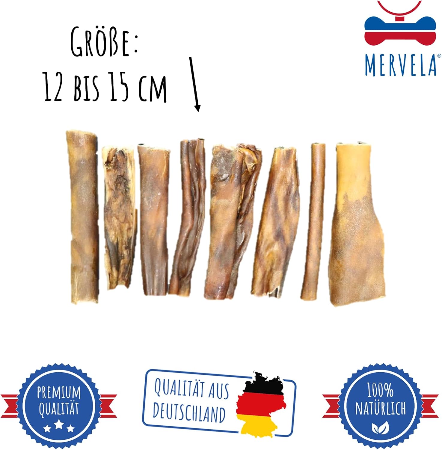 Detalle 1 de Pferdekopfhaut ohne Fell 1 kg Monoprotein