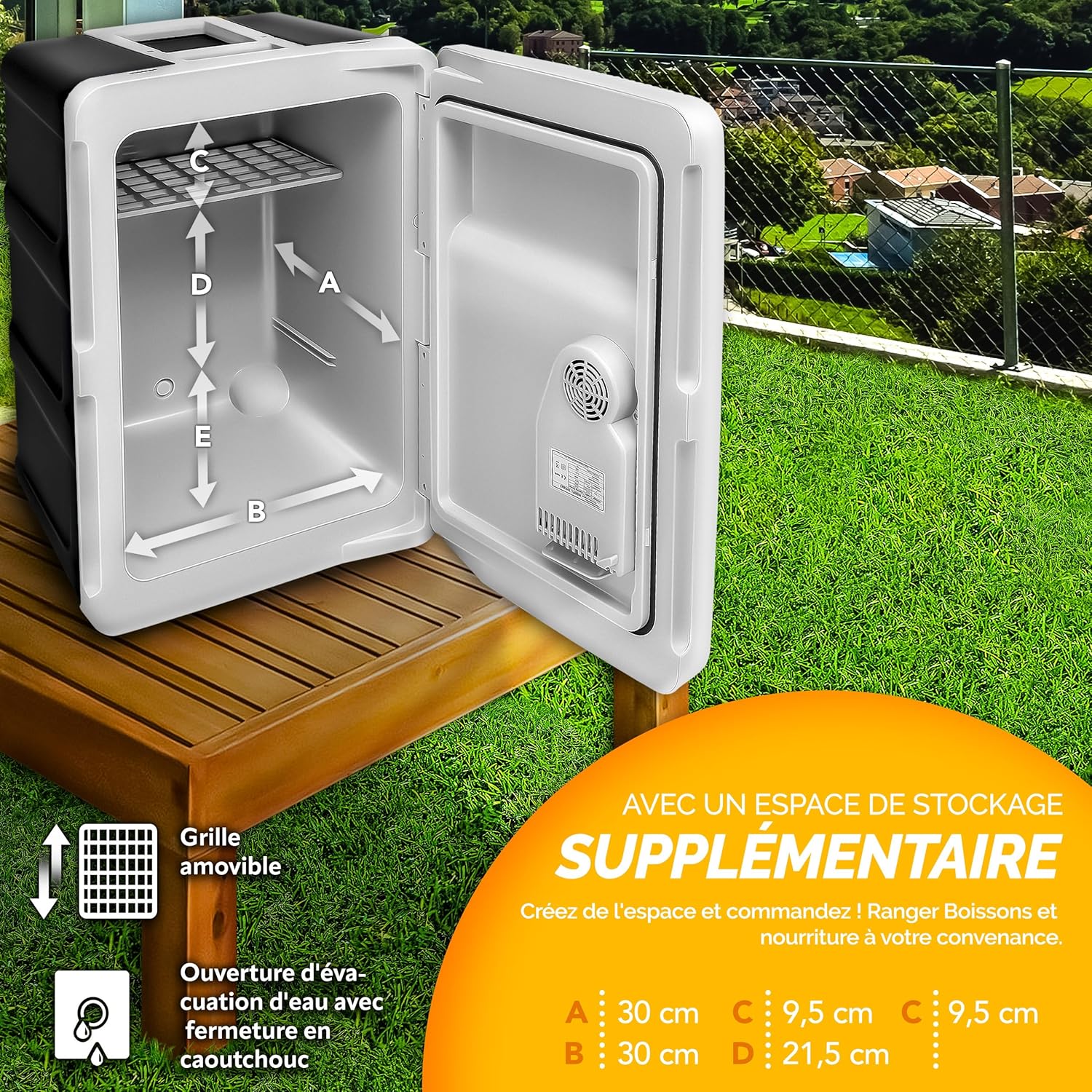 Thumbnail 4 de tillvex Glacière 40 l réfrigérante et chauffante