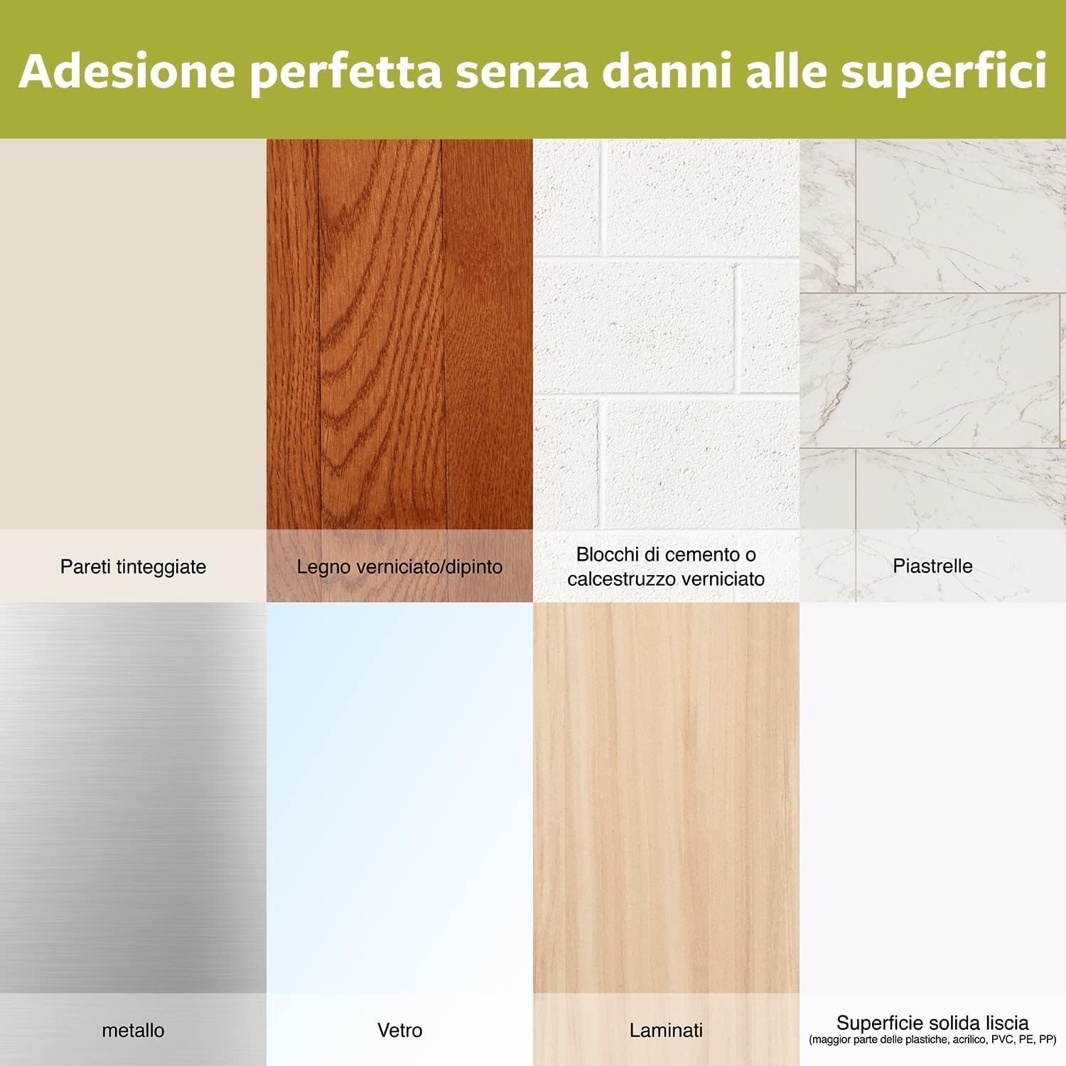 Thumbnail 6 de Command Strisce Appendiquadri Adesive Bianco: 36 Strisce per Quadri, Specchi e Cornici senza Forare