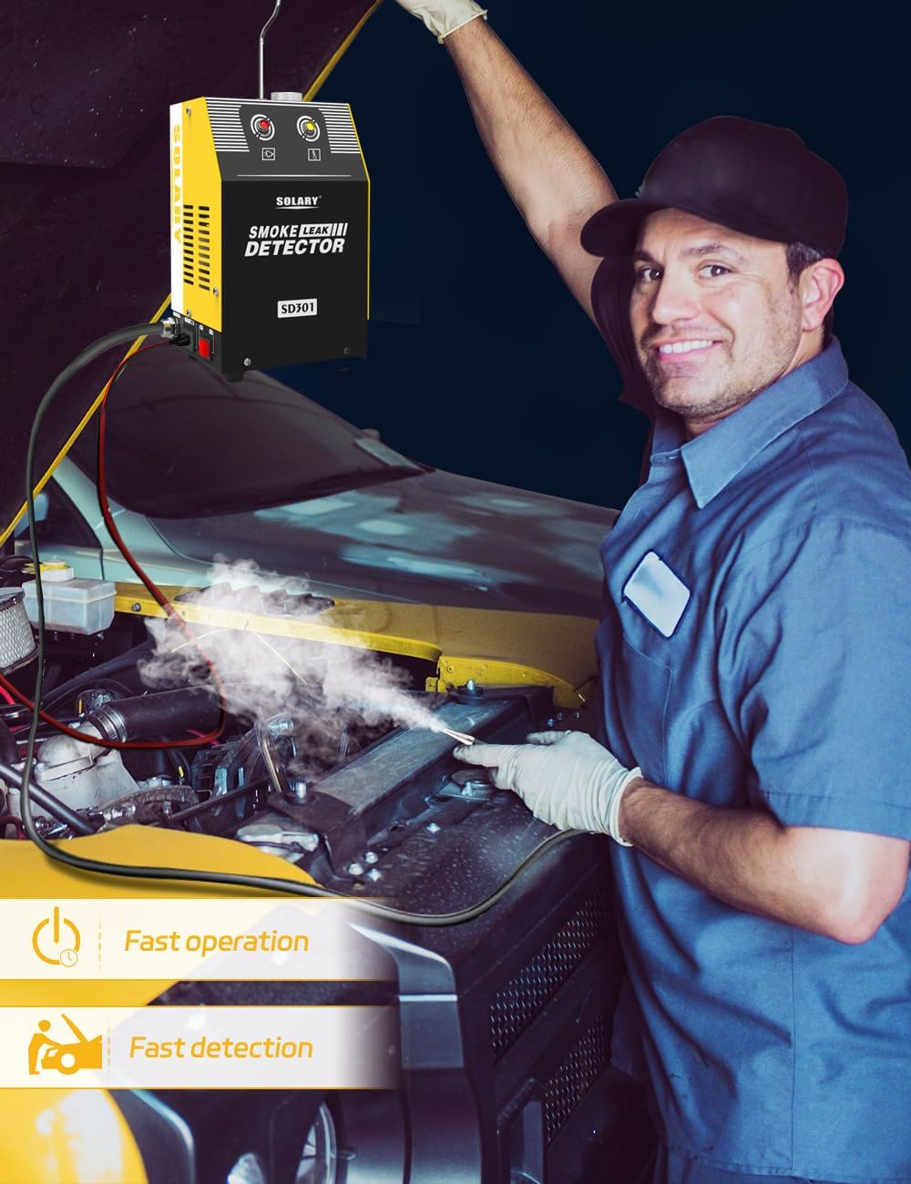 Thumbnail 1 de Smoke Leak Detector 12V EVAP Tester