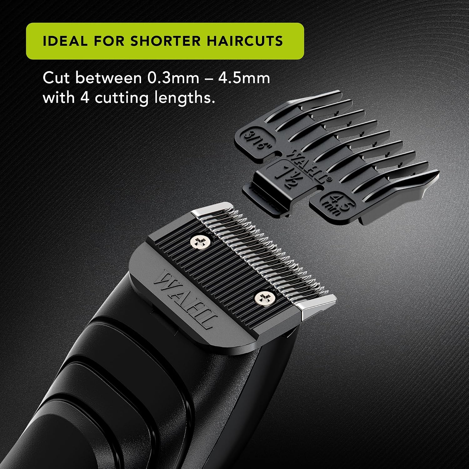 Detalle de Wahl Cordless Close Cut Hair Clipper Kit – Ultra-Close 0.3mm Precision Blades (USB Rechargeable)