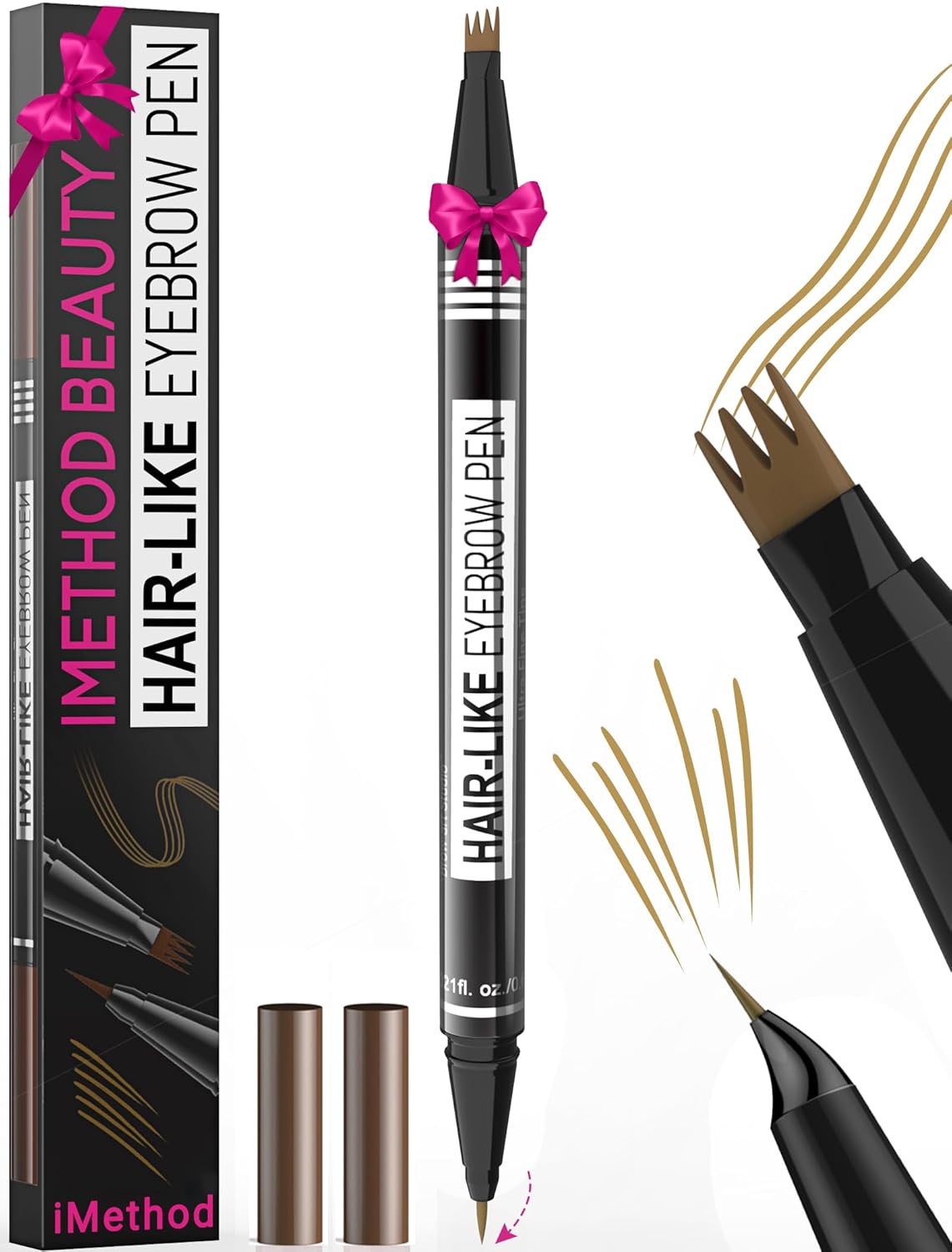 Detalle de iMethod Augenbrauenstift Natural Brown 24h đź’„