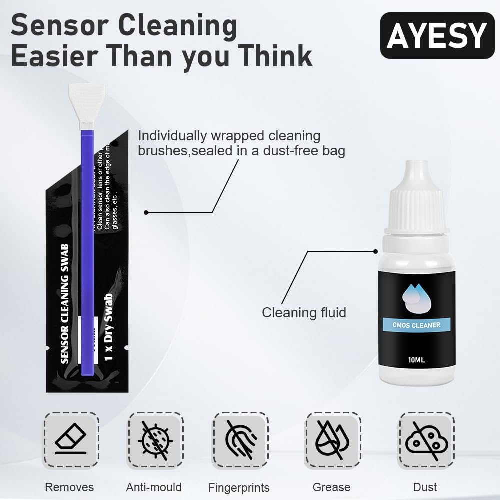 Thumbnail 3 de AYESY Sensor Reinigungsset 15 Stück 24mm