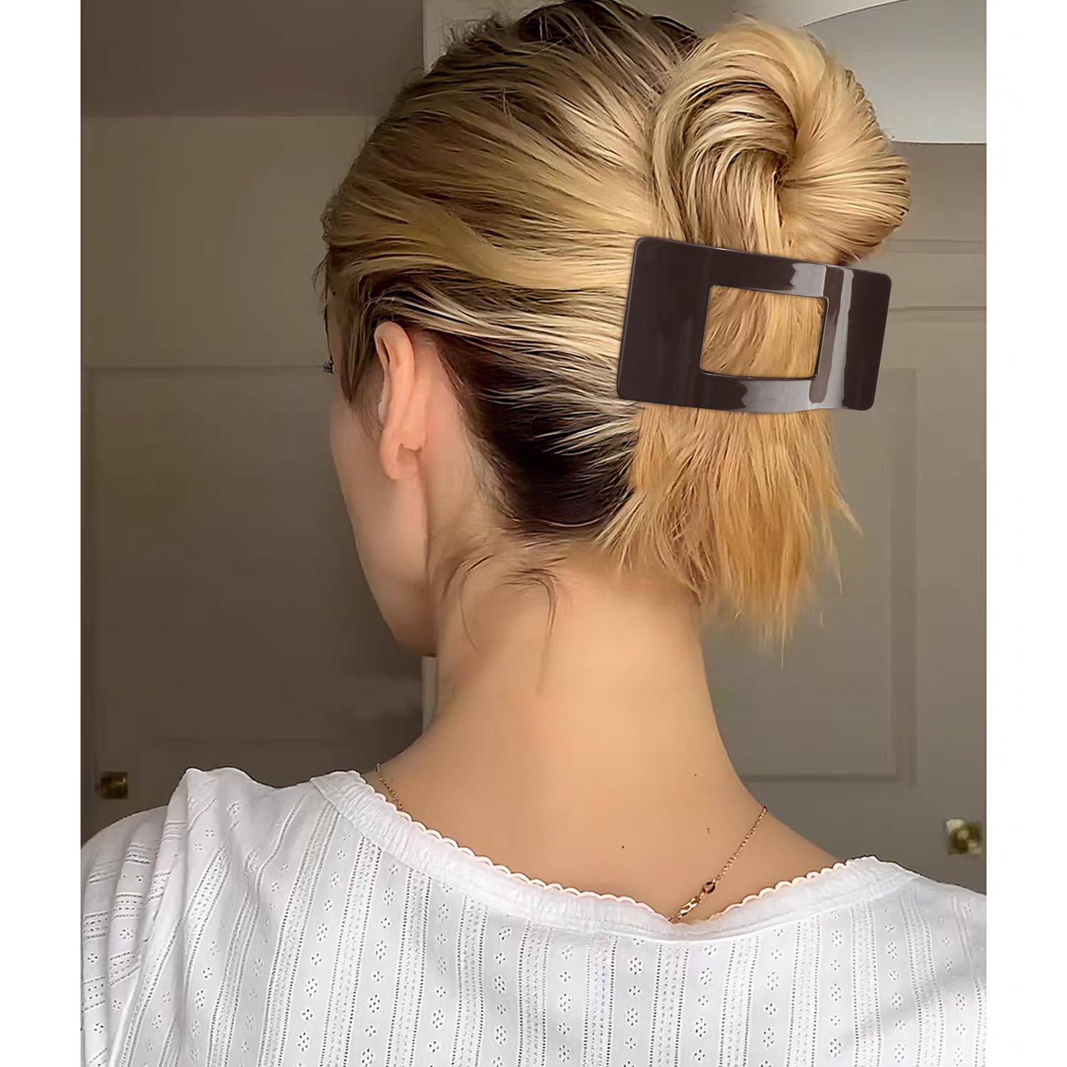 Detalle de Velscrun Flat Hair Clips 3.3-Inch