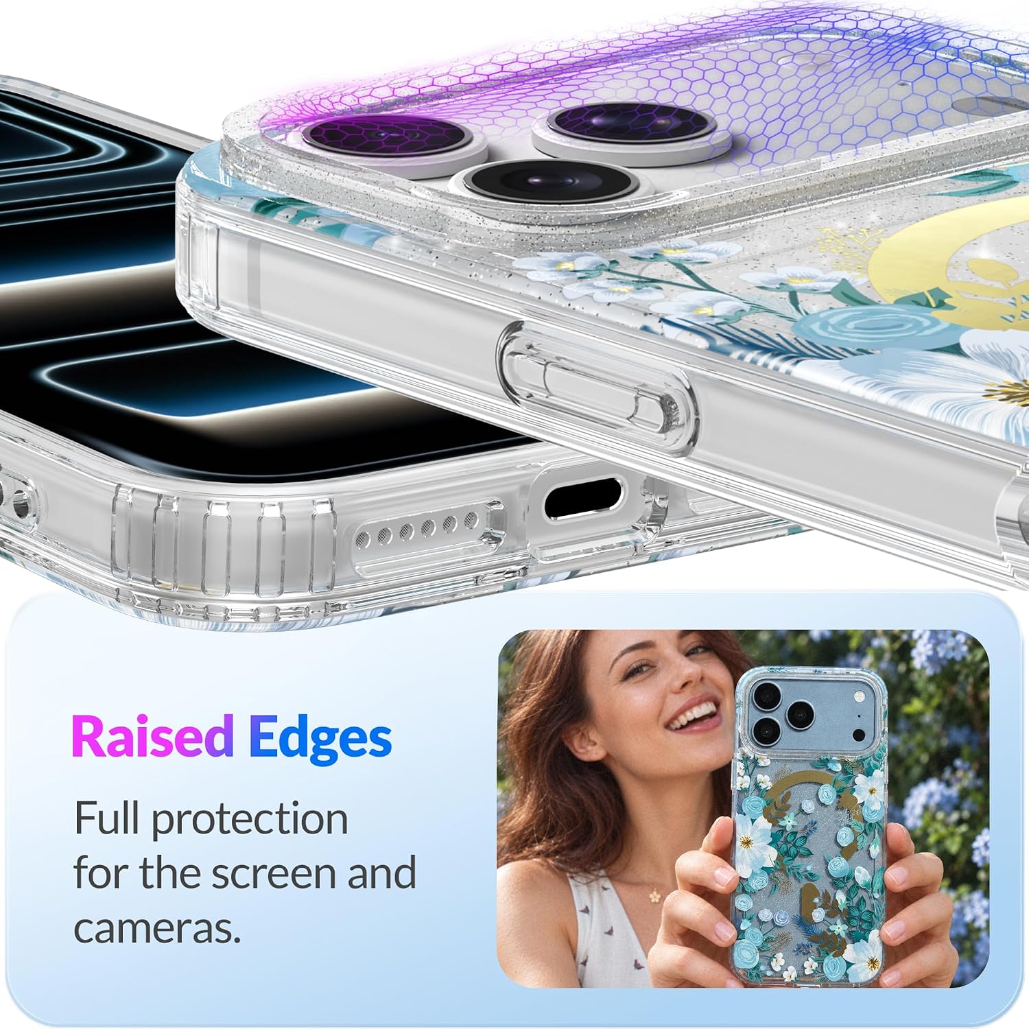 Detalle 2 de LONLI Hue iPhone 15 case 6.1 in