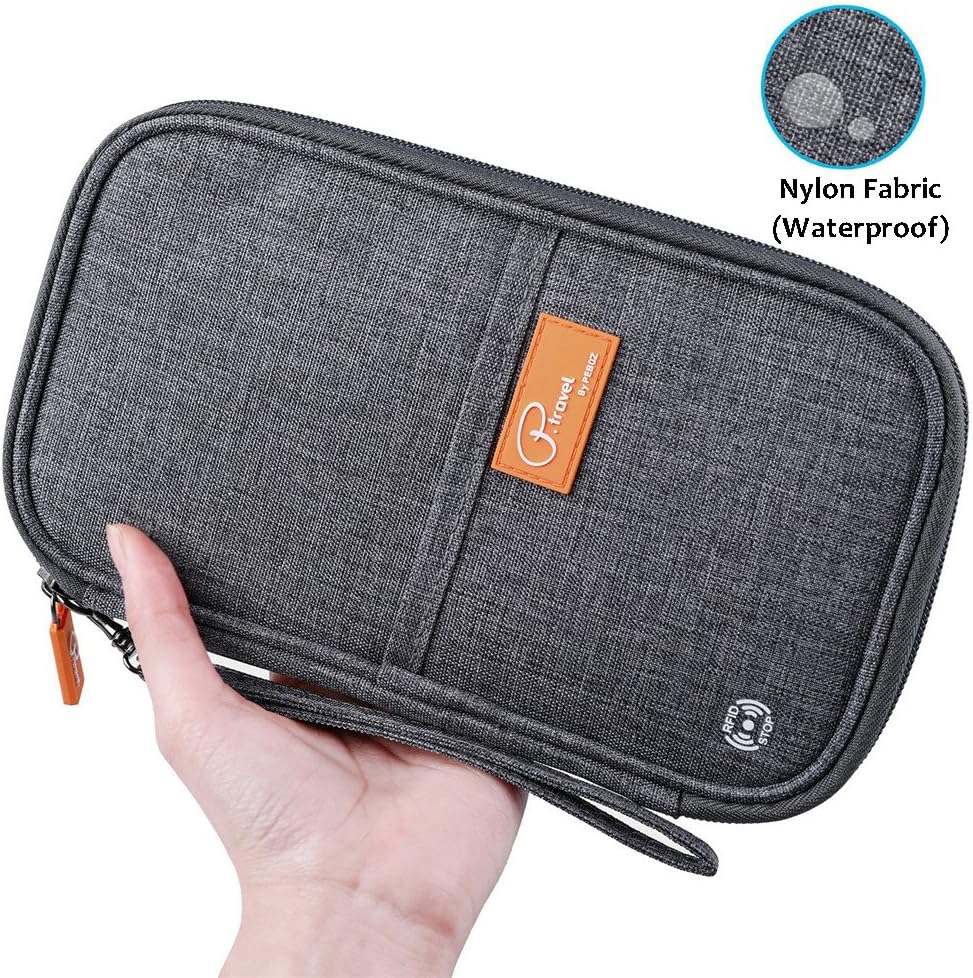 Thumbnail 2 de ManKn Travel Wallet Family Passport Holder with RFID Blocking & Removable Hand Strap