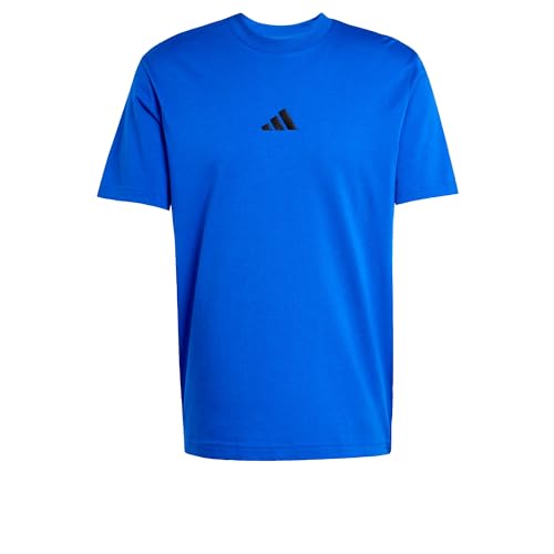 Thumbnail 8 de adidas Hombre Essentials Small Logo Single Jersey Shirt (XL) – Team Royal Blue/Black