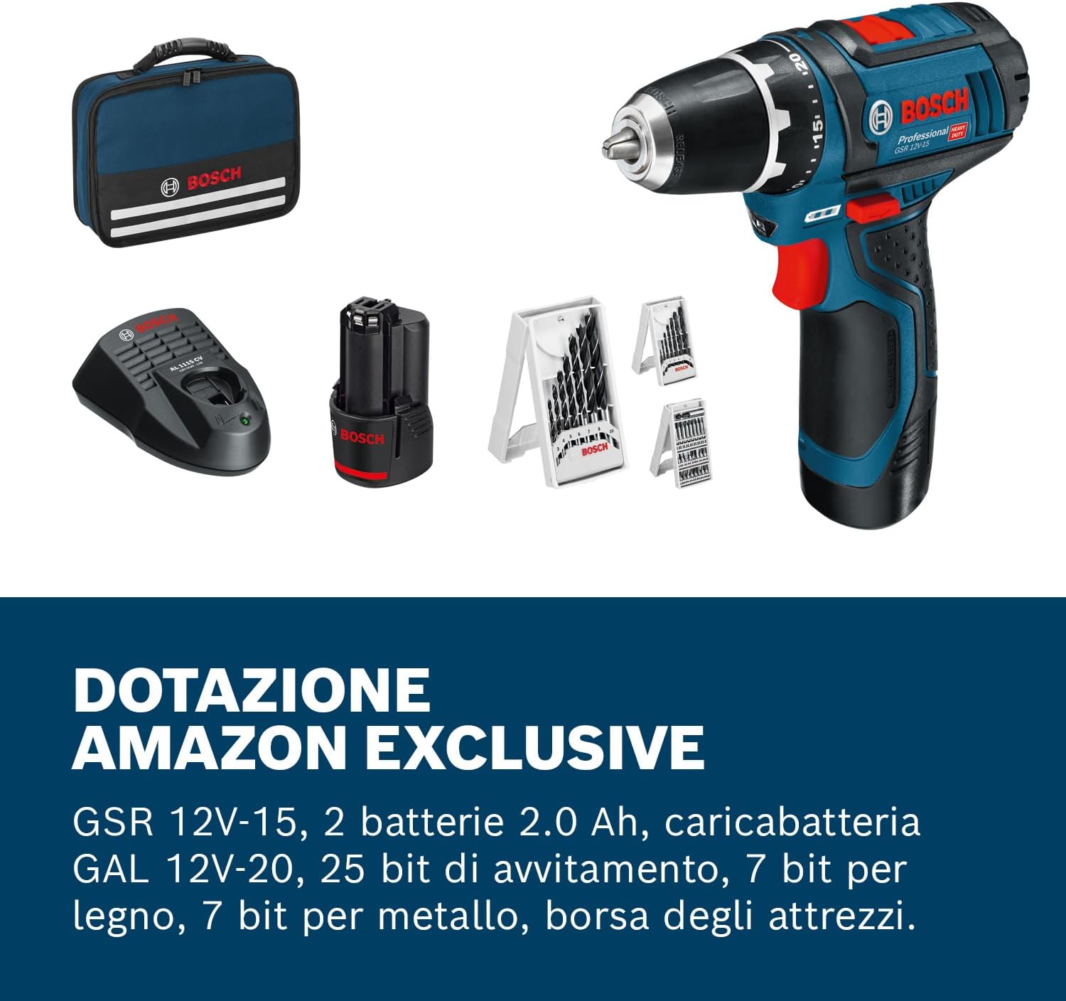 Thumbnail 1 de Bosch GSR 12V-15 Trapano Avvitatore 12V