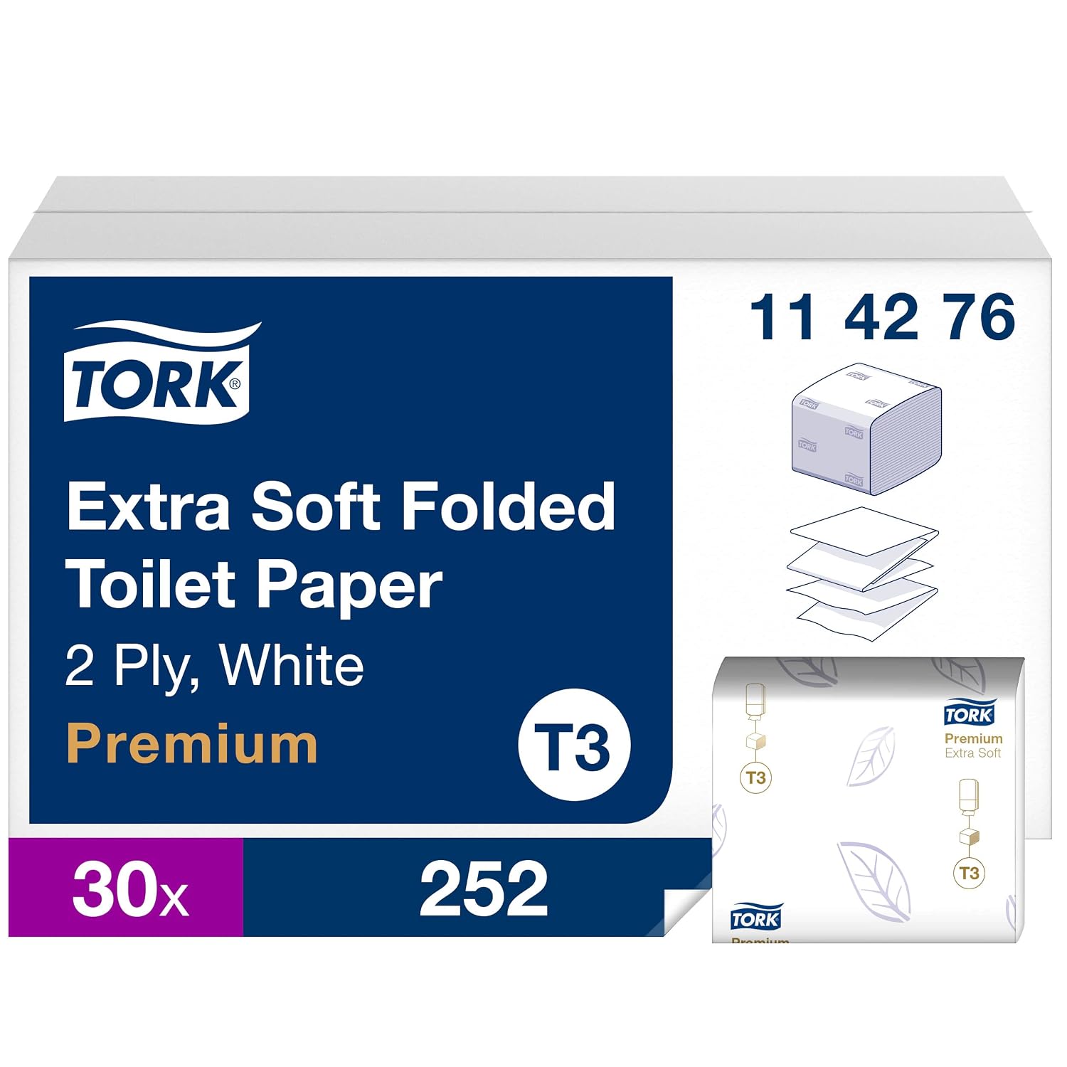Tork T3 papier toilette 2 plis 7560 🧻