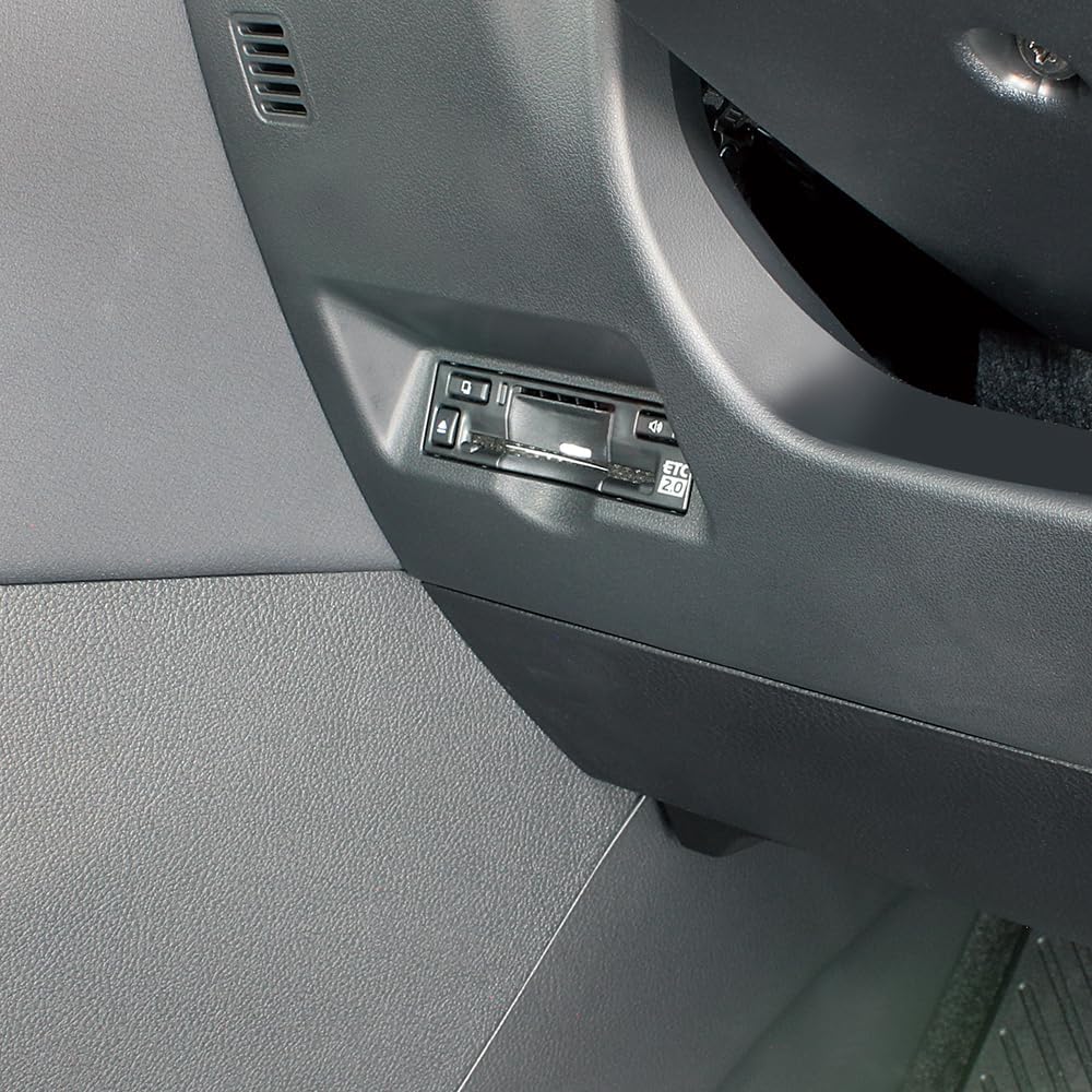 Detalle de 槌屋ヤック SY-AV12 40系アルファード・ヴェルファイア専用ETCカバー ブラック