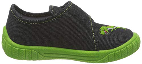 Detalle de Superfit Jungen BILL Hausschuhe – Schwarz 0010