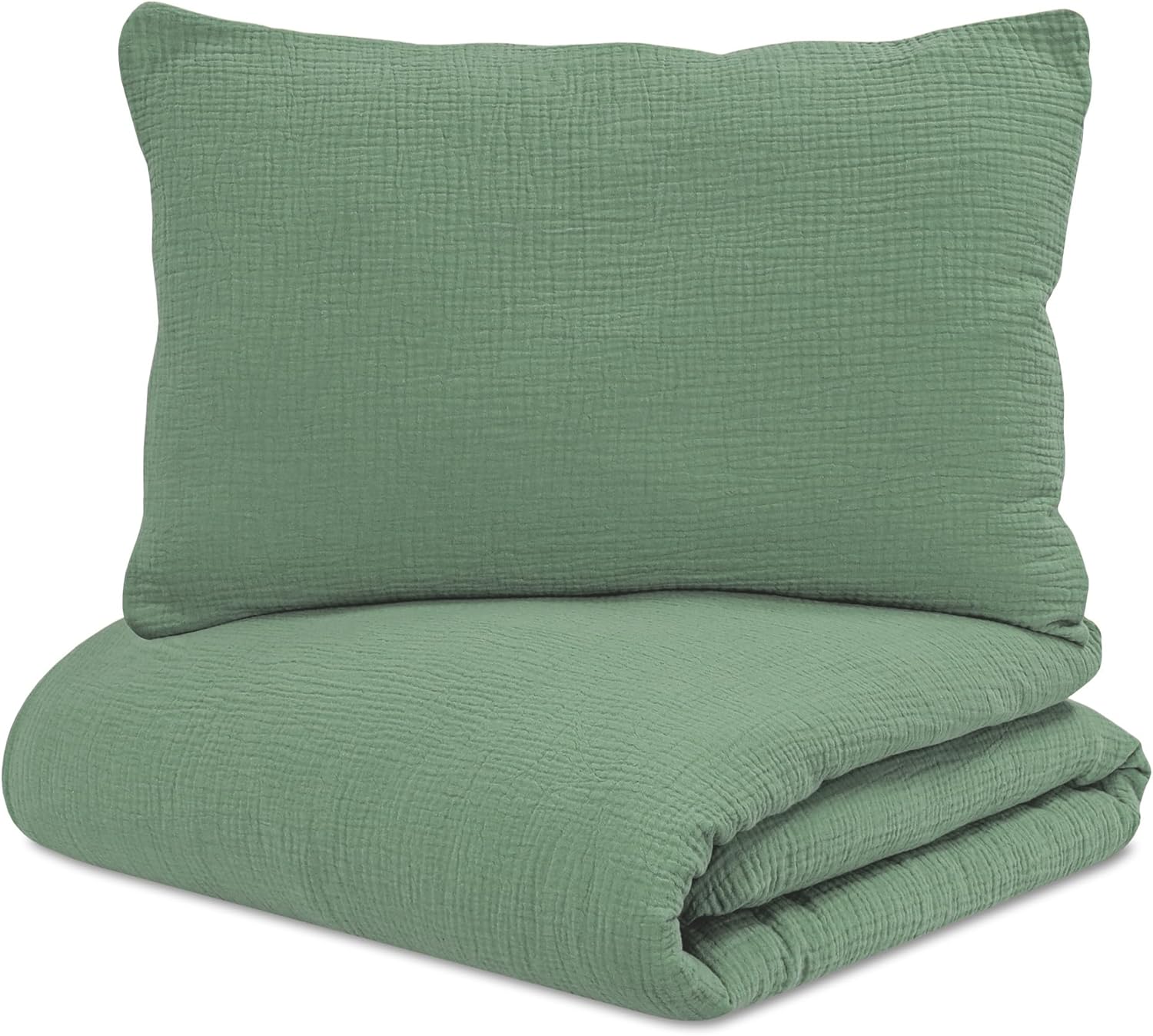 Thumbnail 1 de Parure de lit enfant en mousseline Totsy Baby 100x135 cm (housse de couette + taie) certifiée Oeko-Tex