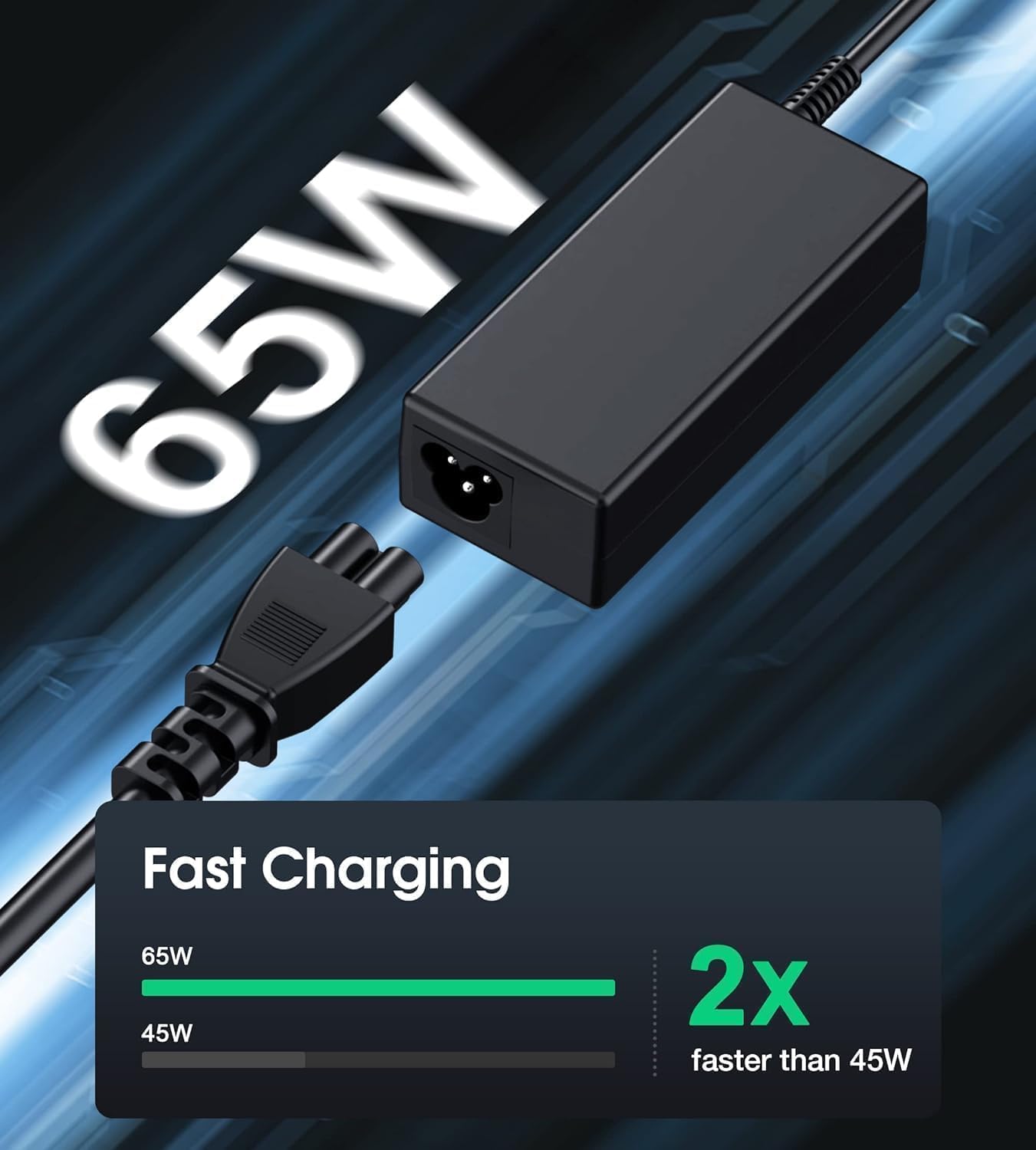 Detalle 2 de SKOTSLYE 65W USB C Laptop Charger for Chromebook