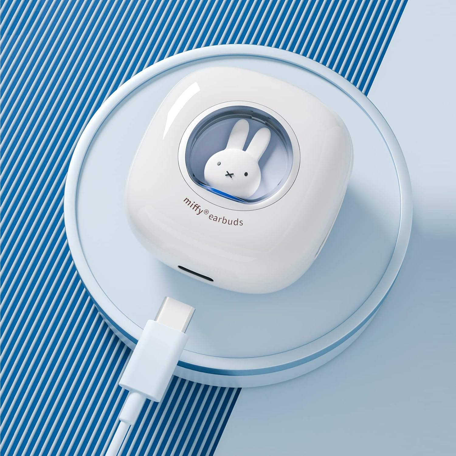 Detalle de MiPow Miffy Bluetooth Kopfhörer – kabellos, IPX5, Touch-Steuerung, Bluetooth 5.3