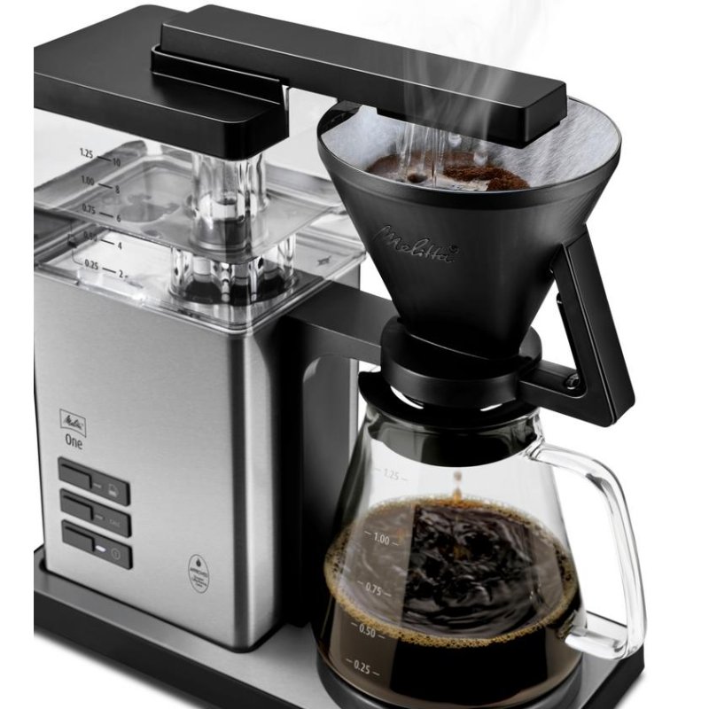 Thumbnail 1 de Melitta ONE 1,25 L: cafetera de goteo para 10 tazas con mantenimiento de calor y sistema antigoteo