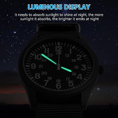 Thumbnail 4 de Vicloon Montre Homme Étanche Analogique