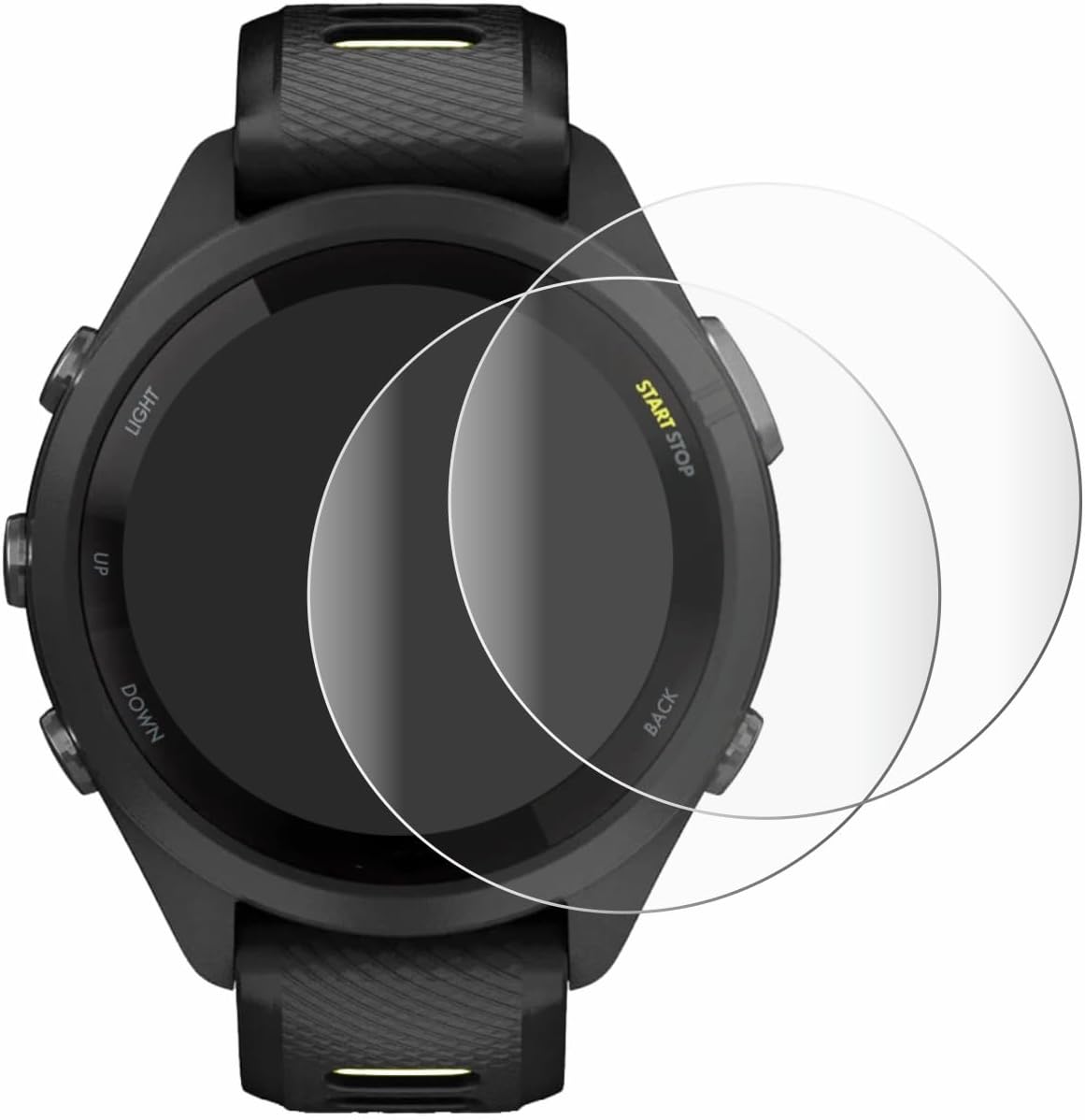 brotect 3D Curved Screen Protector for Garmin Forerunner 265S (42 mm) – 2 Pack
