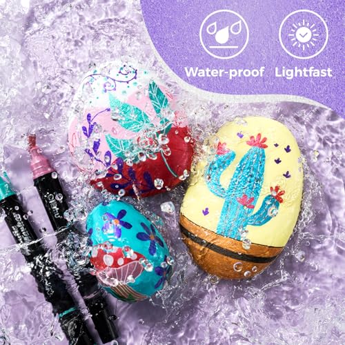 Thumbnail 4 de Ohuhu Stylos à peinture acrylique, 30 paquets ⚙️