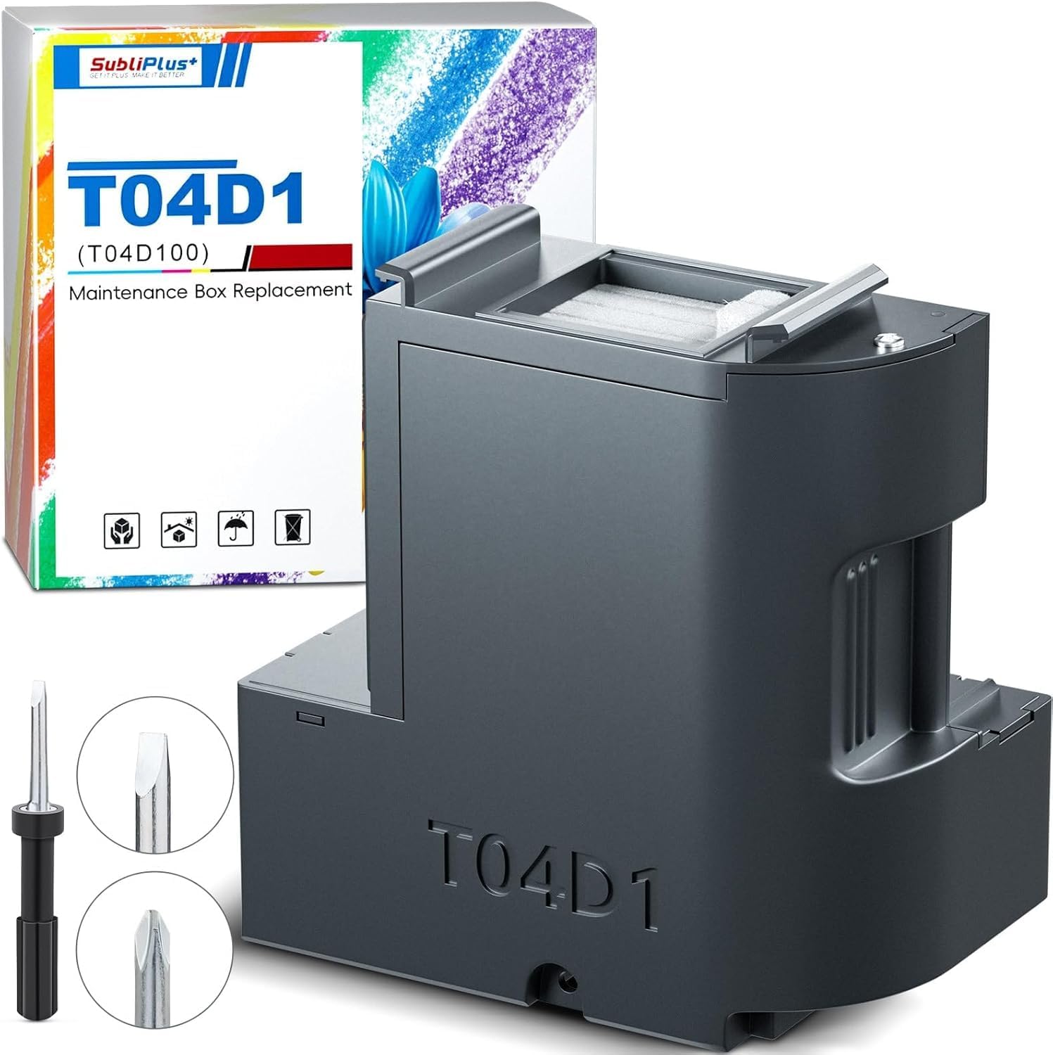 Detalle de SubliPlus+ T04D1/C13T04D100 Ink Maintenance Box for EcoTank Printers