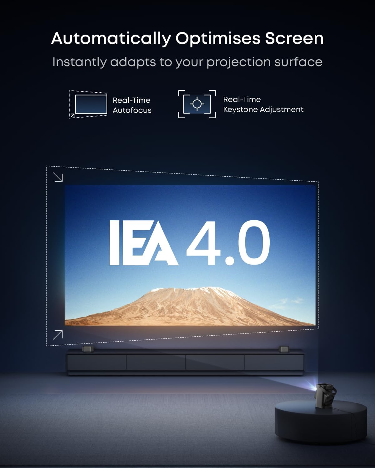 Thumbnail 5 de soundcore Nebula P1 Portable Projector with Detachable Modules