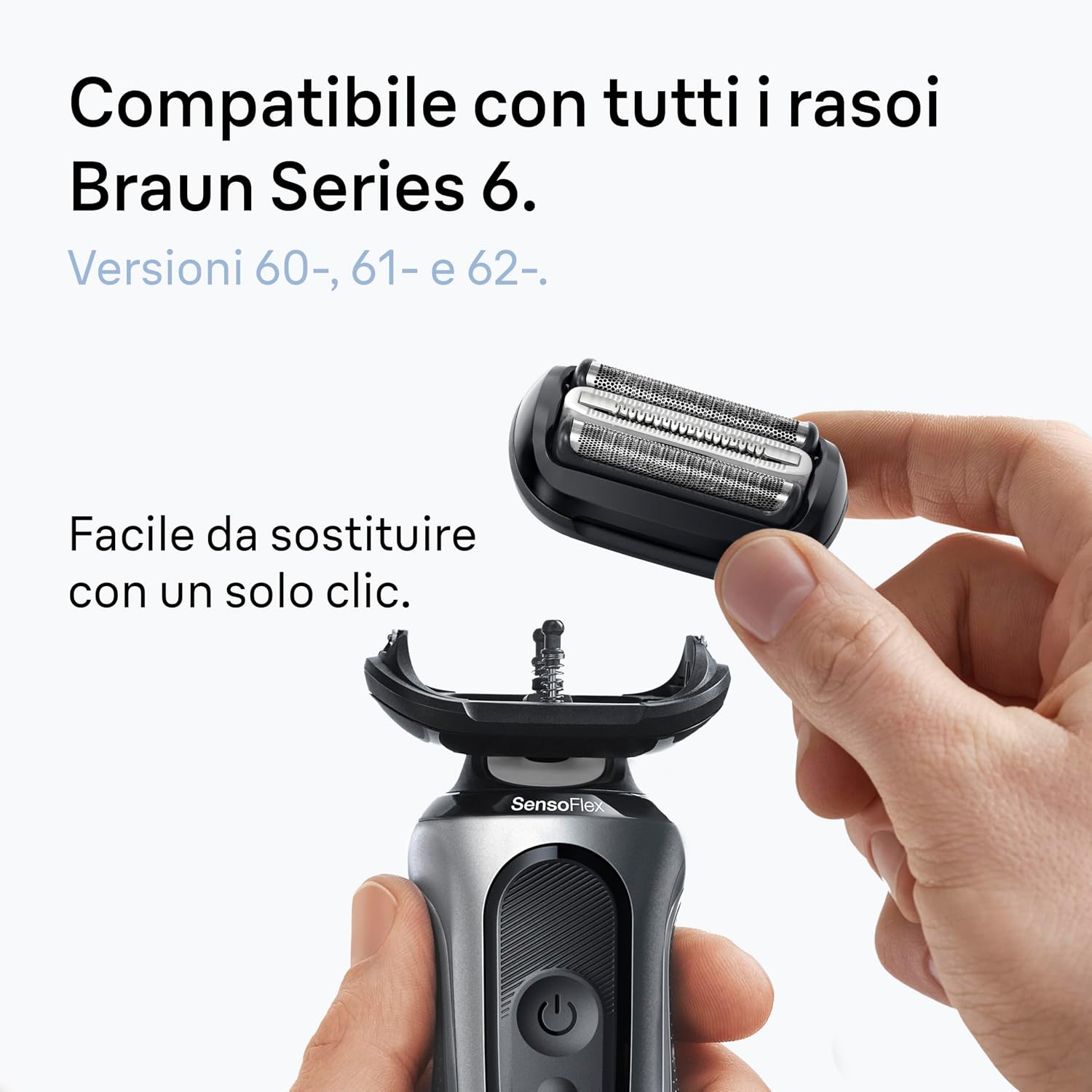 Thumbnail 5 de Braun Serie 6 64B testina originale