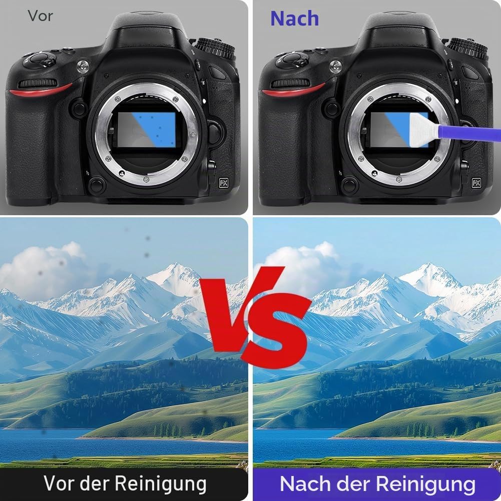 Thumbnail 5 de AYESY Sensor Reinigungsset, 30 Stück // 24 mm Sensorreinigungsstäbchen inklusive 10 ml Reiniger
