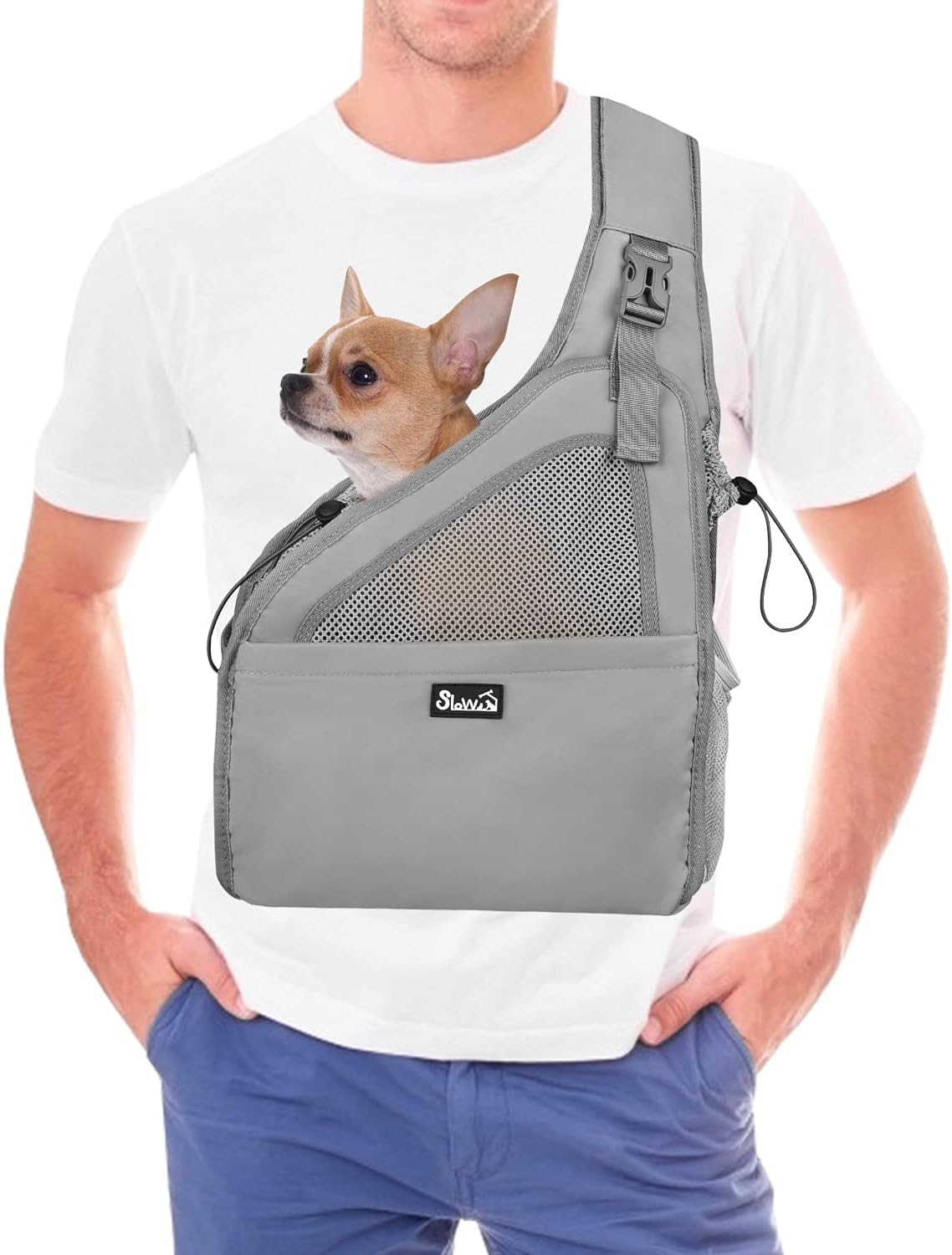 Thumbnail 6 de Eyein Pet Puppy Sling Carrier: Hands‑Free Travel for Small Dogs and Cats