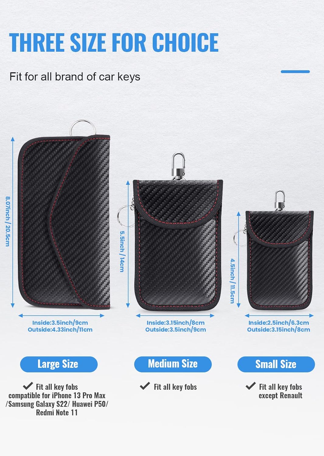 Detalle 2 de lanpard Faraday Pouch 2-pack 🔒