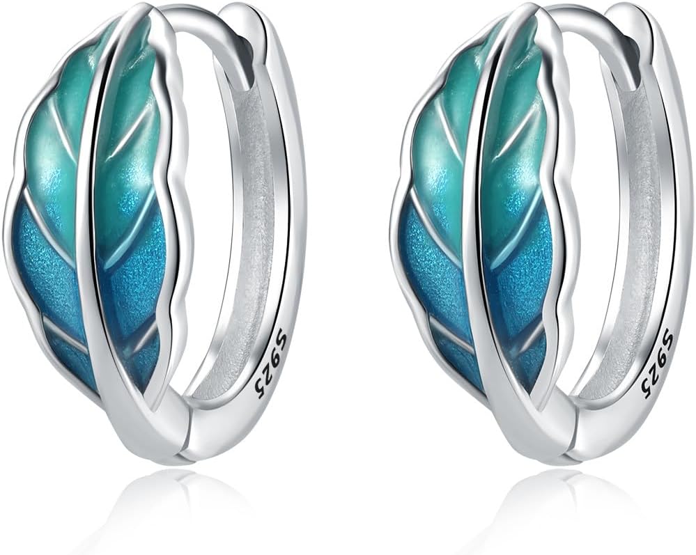 Thumbnail 6 de CYMYSS Ohrringe Silber 925 Creolen – Kleine Hoop-Ohrringe aus Sterlingsilber für Damen