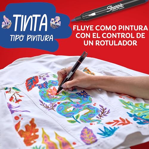 Thumbnail 5 de Sharpie Rotuladores acrílicos Tonos Tierra 12 unidades ✍