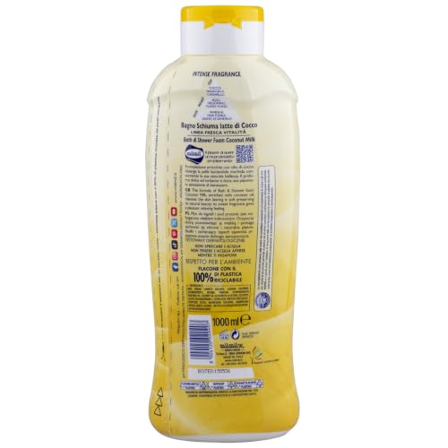 Thumbnail 1 de Milmil Bagno Schiuma Latte di Cocco – 6x1000 ml, ph fisiologico, dermatologicamente testato