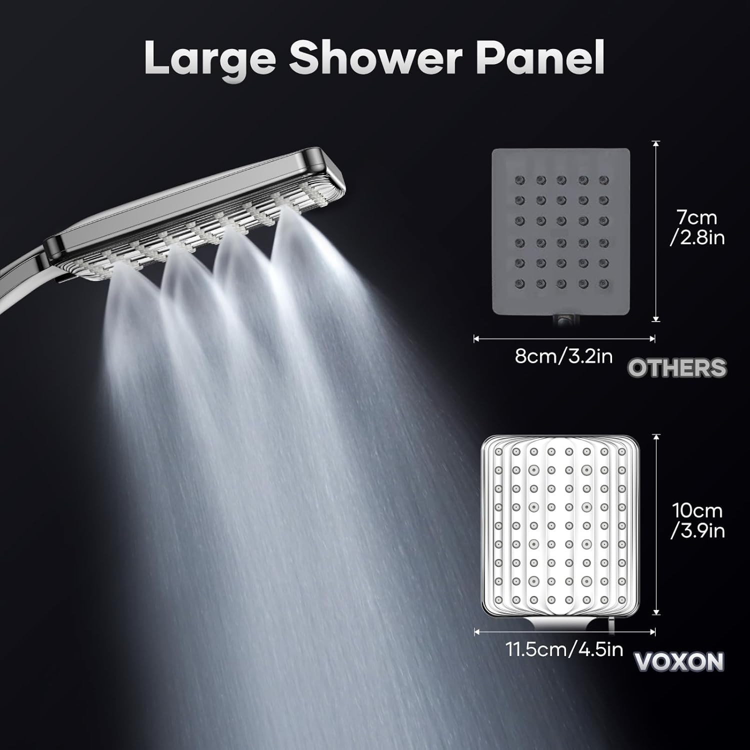 Thumbnail 3 de VOXON Shower Head 6‑mode high pressure